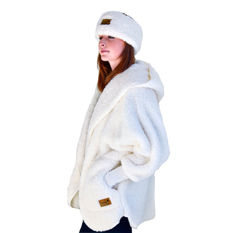 Monet Fleece Jacket in Nordic Snow